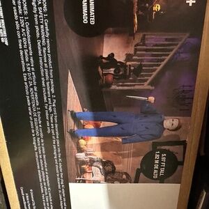 Halloween H20 Gemmy Lifesize‎ MICHAEL MYERS Animatronic 6ft 6 ft